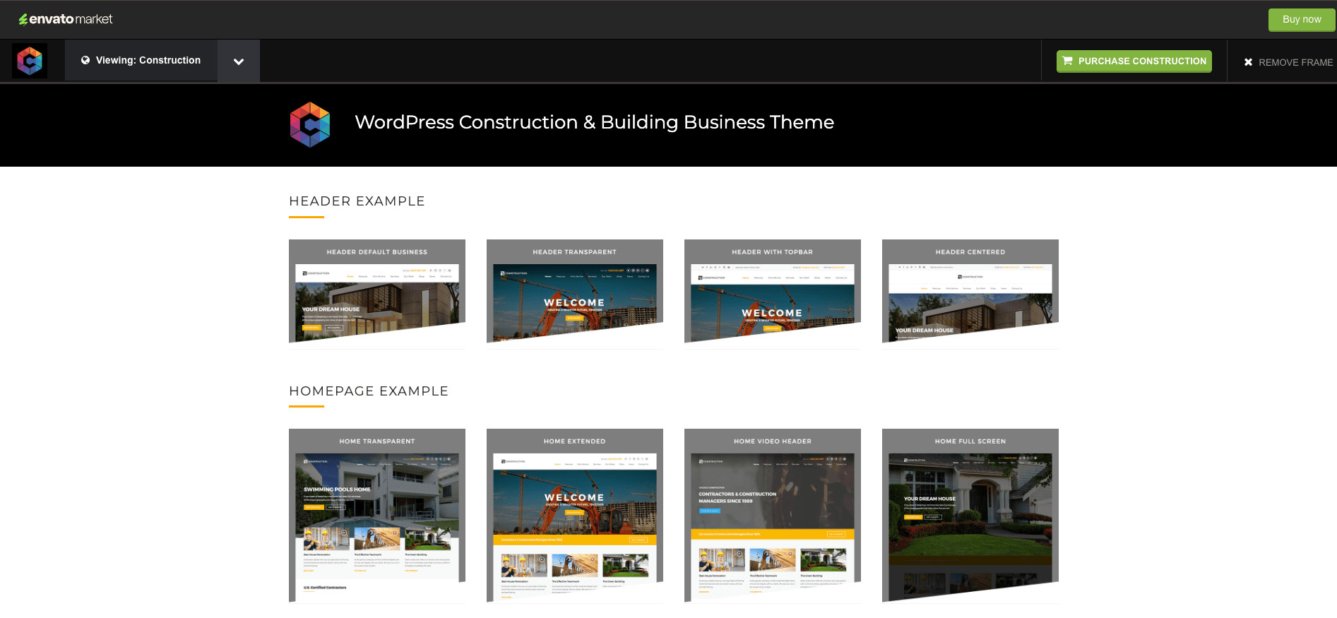 construction theme wordpress