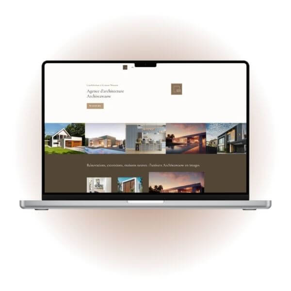 template site architecture ArchiMinimal